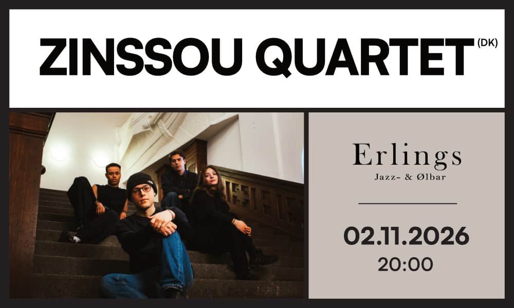 Zinssou Quartet (DK) – koncert på Erlings Jazz- & Ølbar i Aarhus