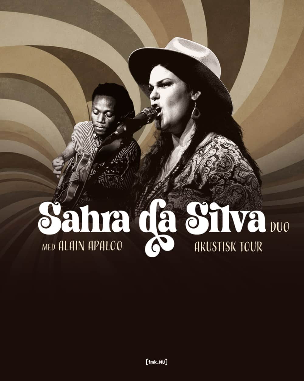 Sahra da Silva & Alain Apaloo Duo – koncert på Resonans i Aarhus