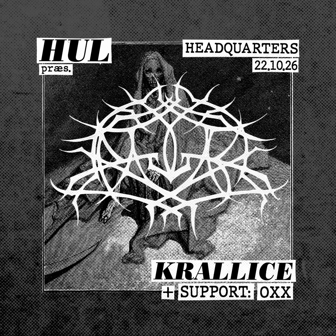 Krallice koncert på HeadQuarters i Aarhus