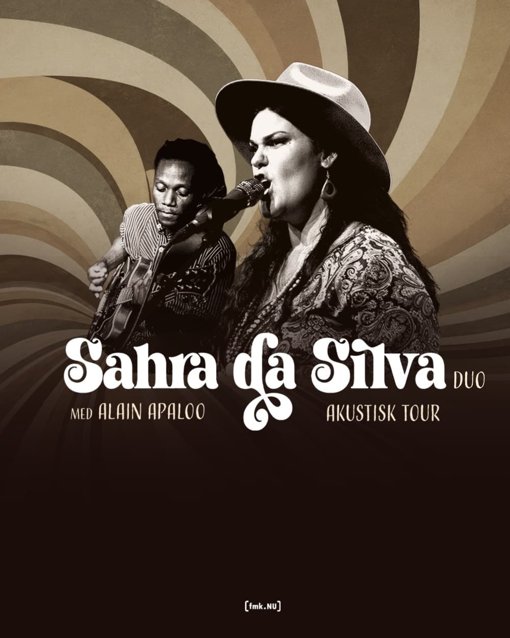 Sahra da Silva & Alain Apaloo Duo concert at Resonans in Aarhus