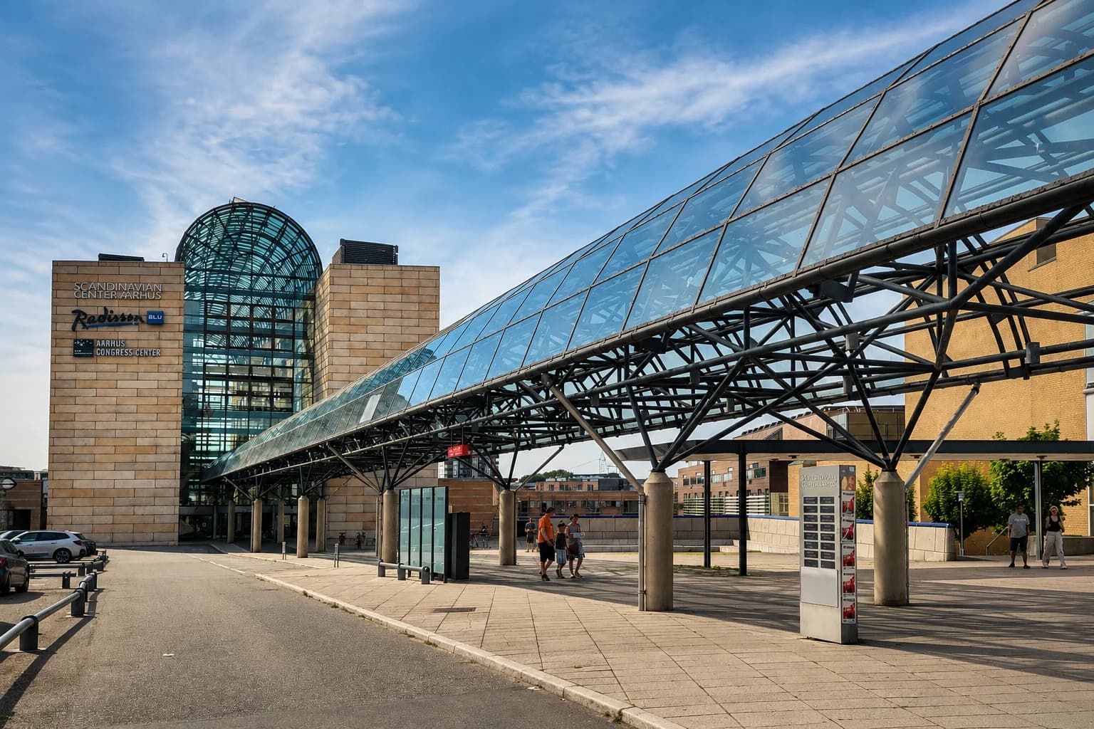 Aarhus Congress Center set fra Scandinavian Center-området