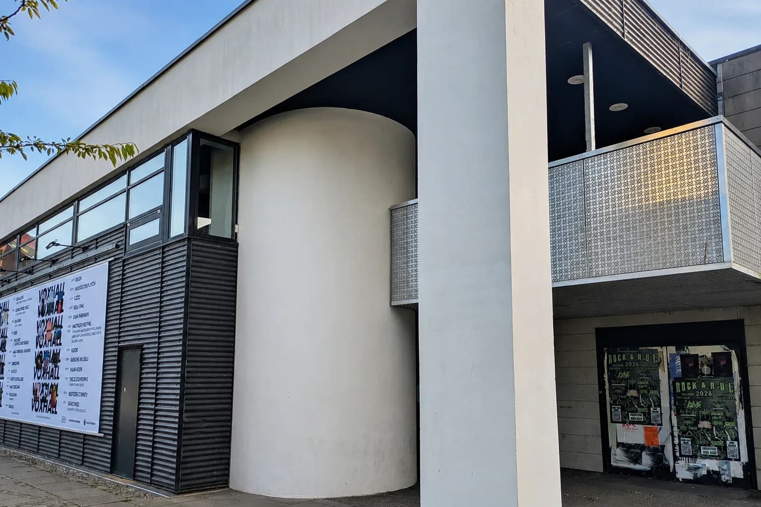 Indgangen til VoxHall på Vester Allé i Aarhus
